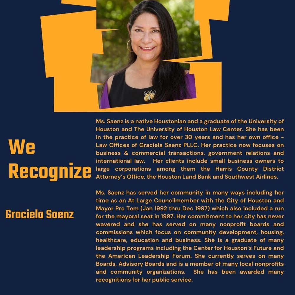 Recognizing Graciela Saenz