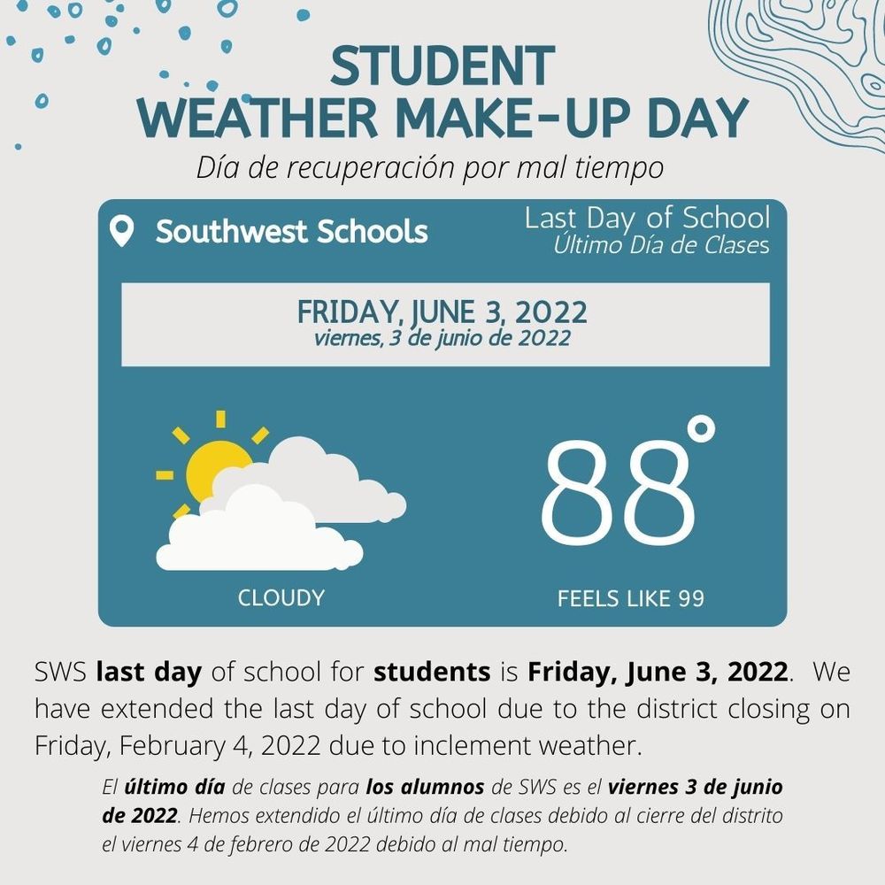 Student Weather Make-up Day