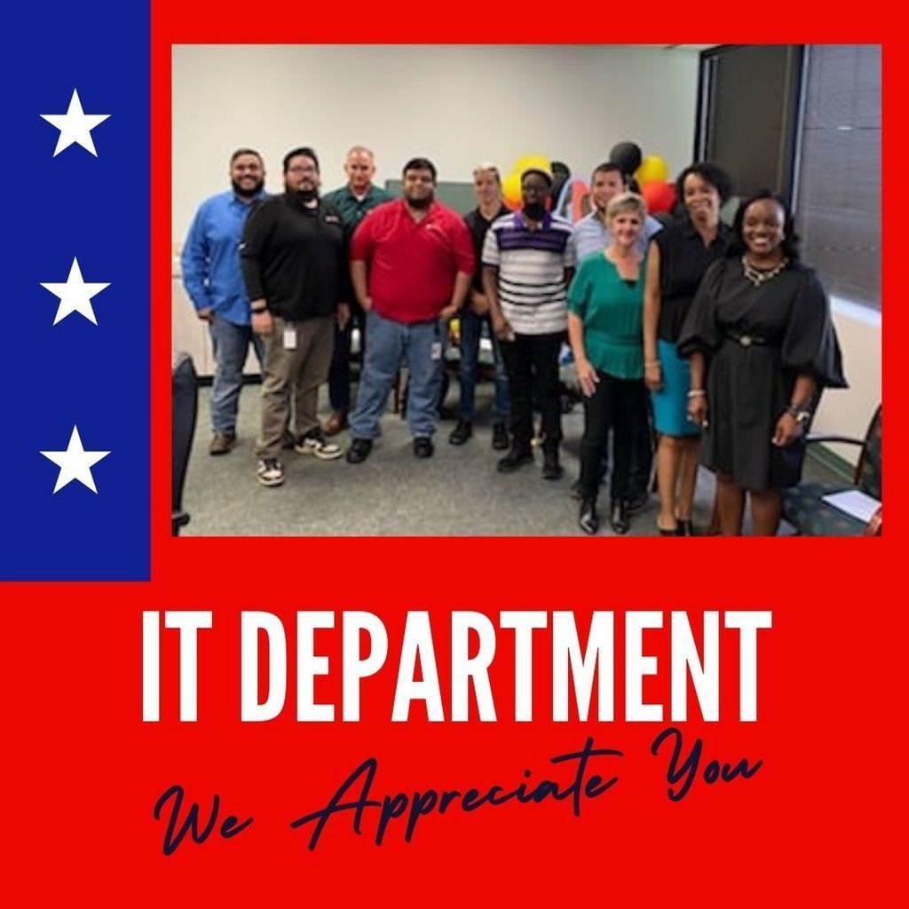Southwest Schools IT Department with CFO and Superintendent