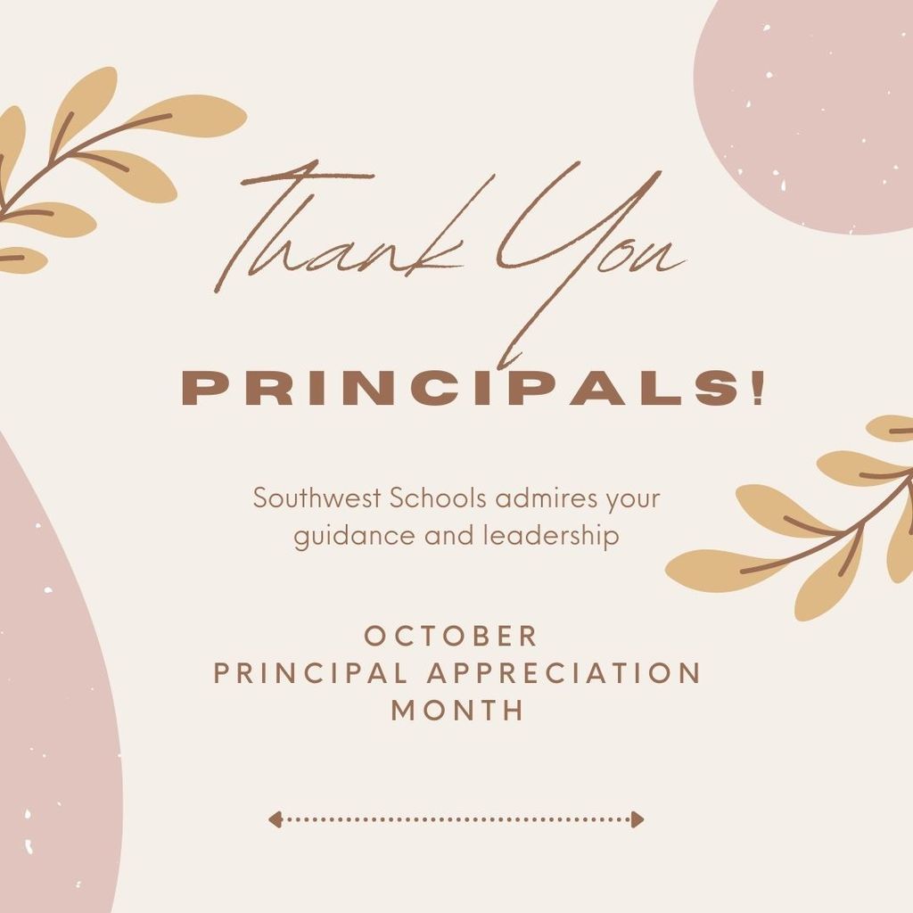 Thank you Principals