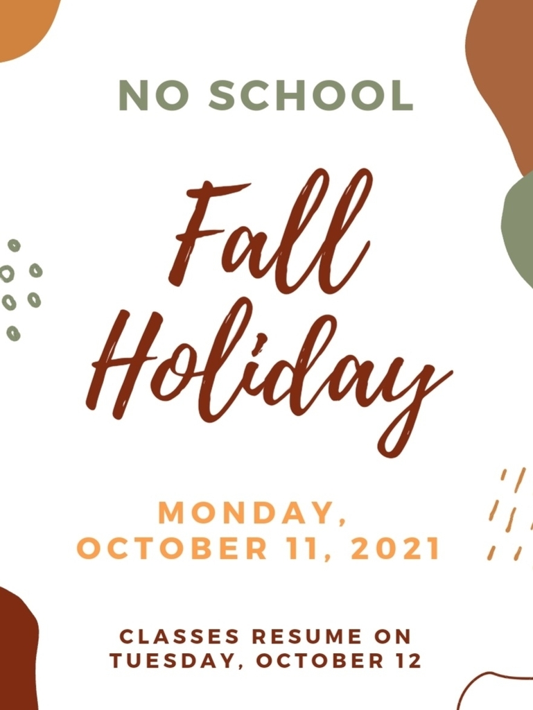 Fall Holiday Announcement