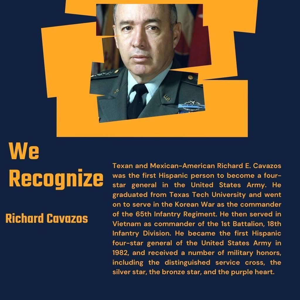 Hispanic Heritage - Richard Cavazos