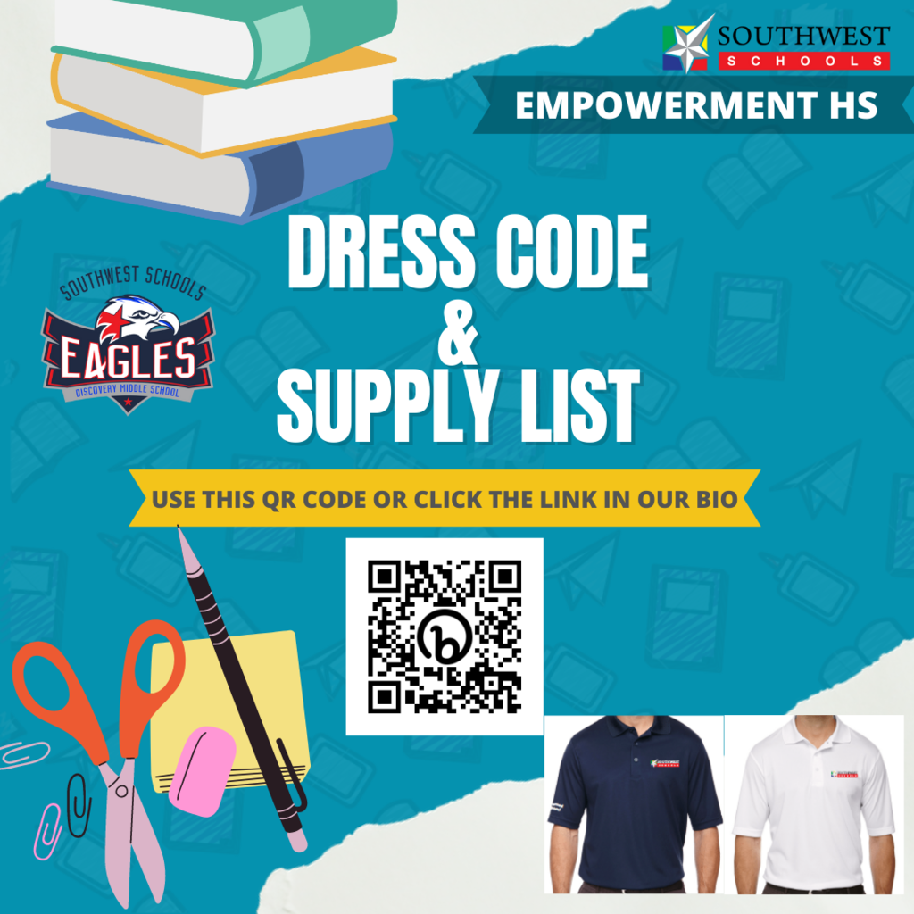 Dress Code and Supplies Flyer